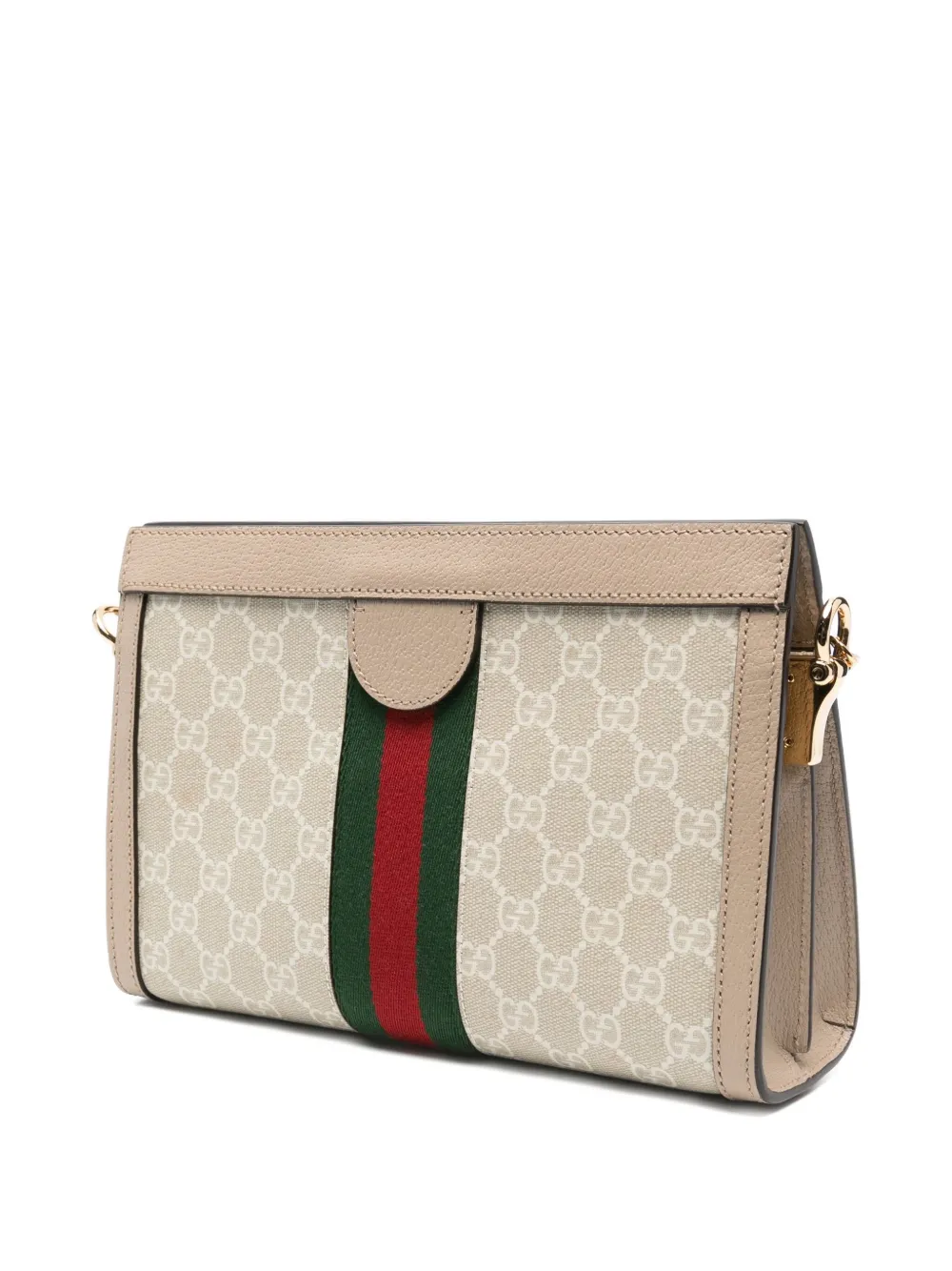Pre-owned Gucci 2024 Ophidia Crossbody Bag In Neutral