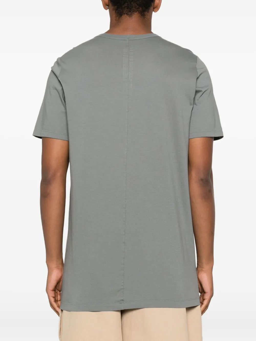 Rick Owens T-shirt van biologisch katoen Grijs