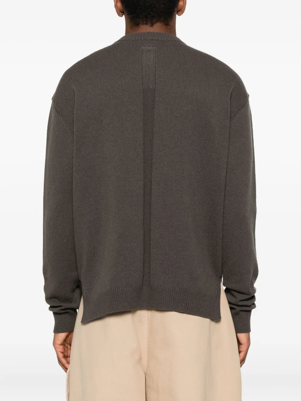 Rick Owens Sweater met ronde hals Grijs