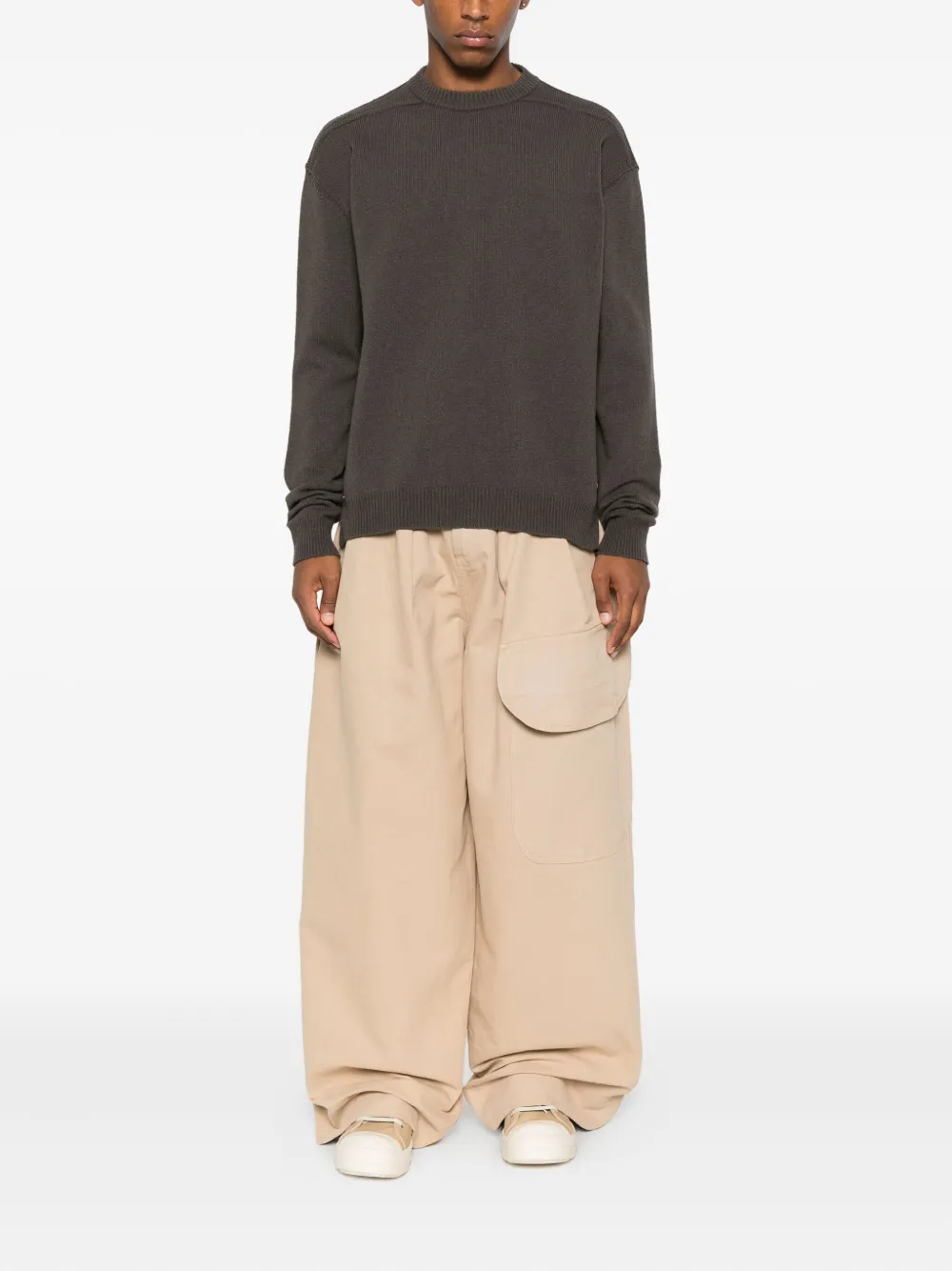 Rick Owens Sweater met ronde hals Grijs