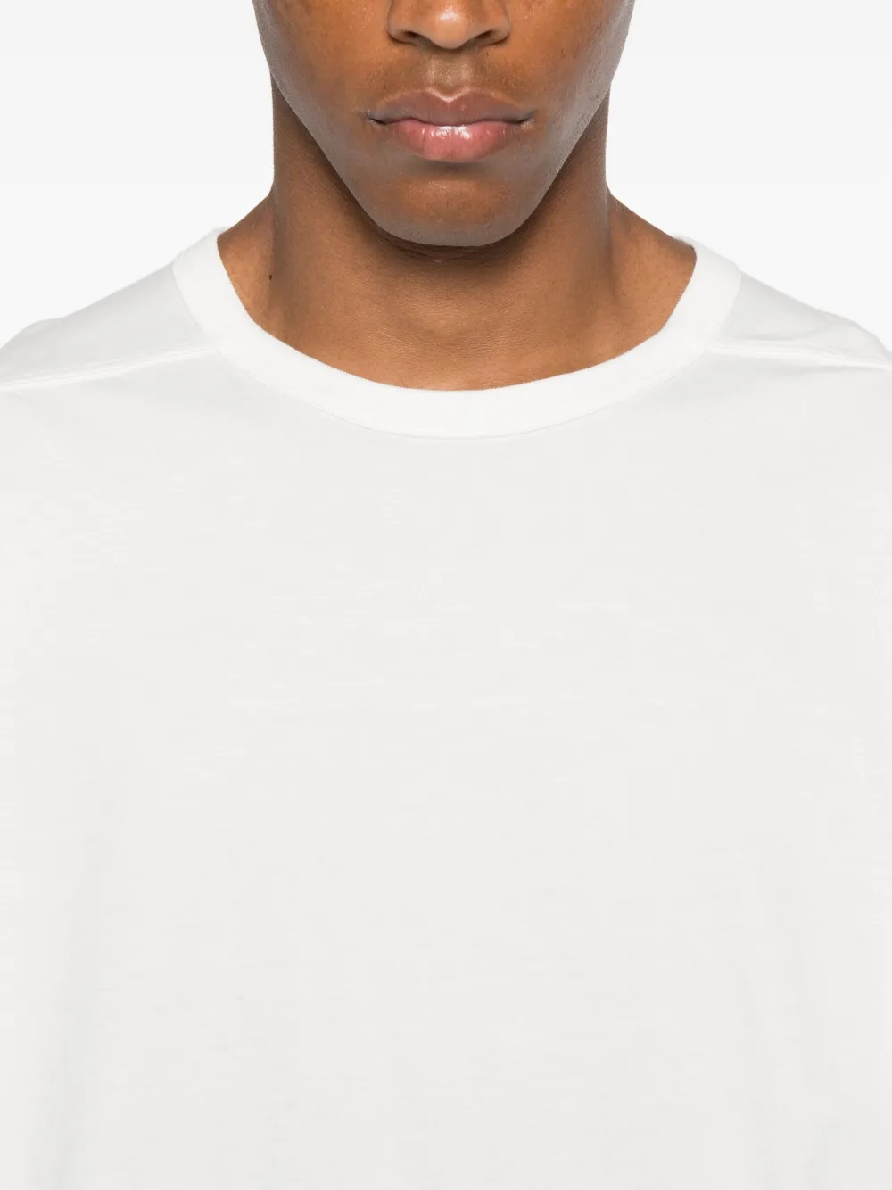 Rick Owens T-shirt met ronde hals Wit