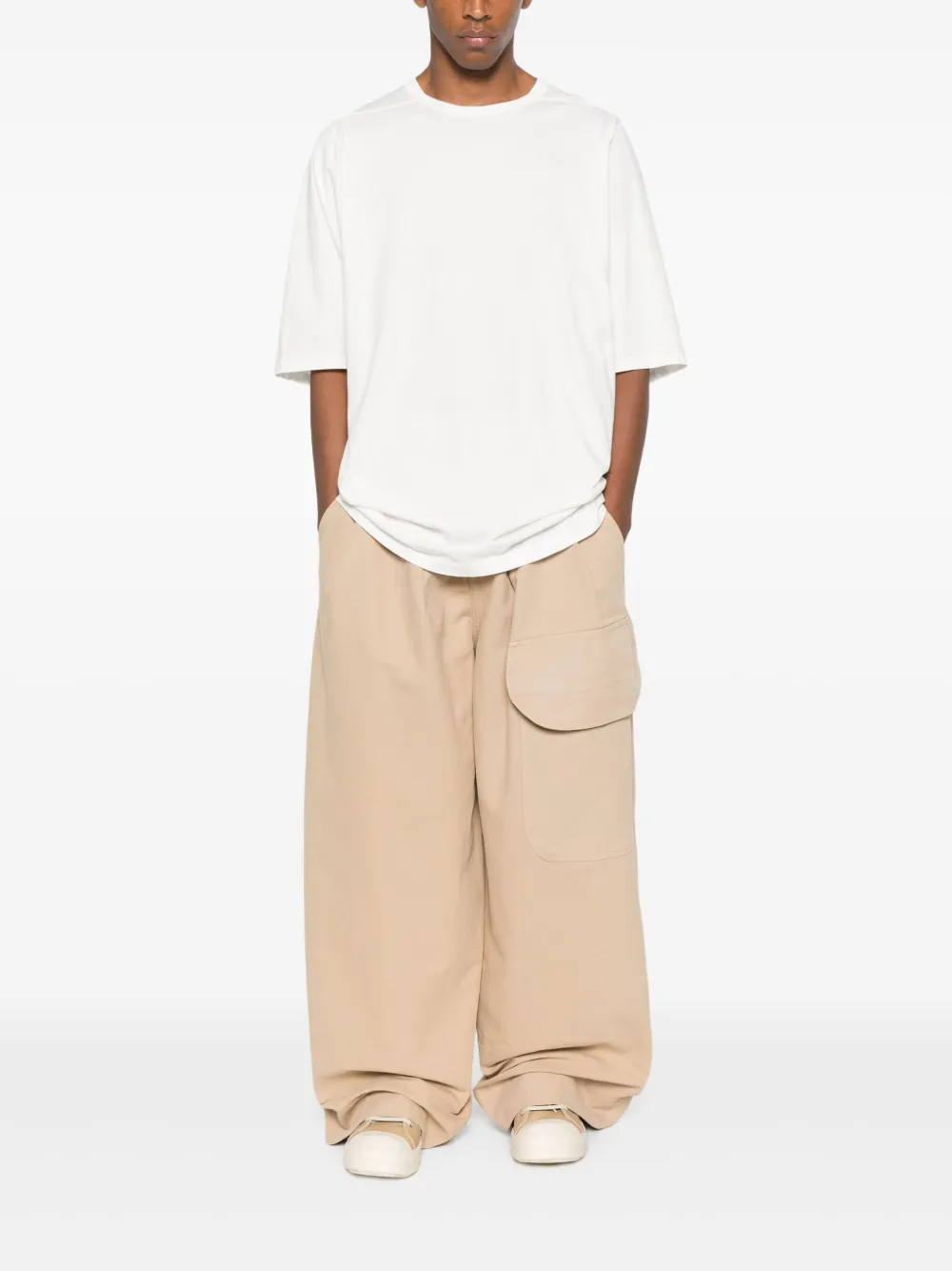 Rick Owens T-shirt met ronde hals Wit