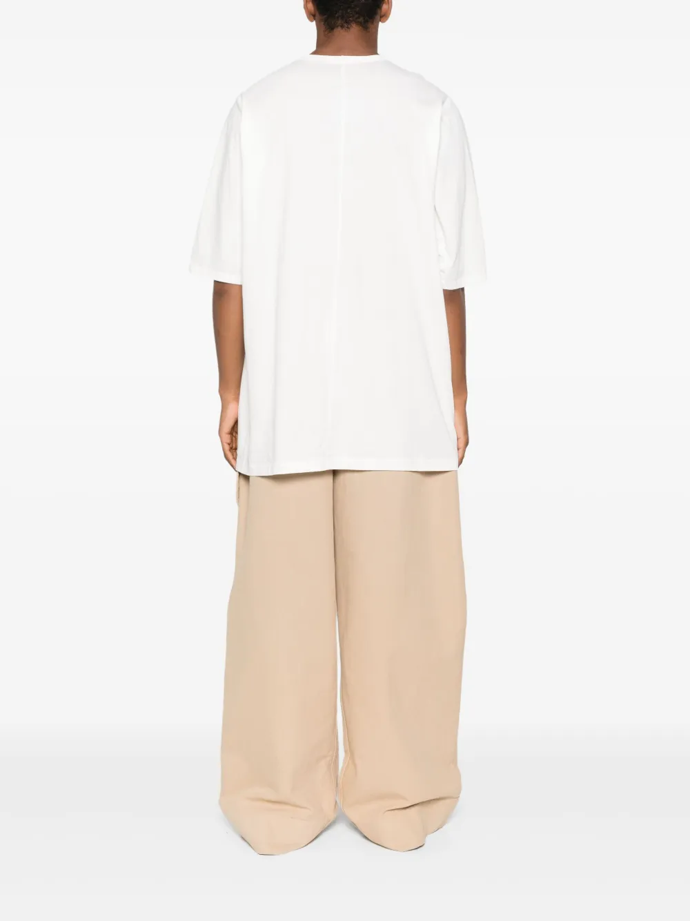 Rick Owens T-shirt met ronde hals Wit