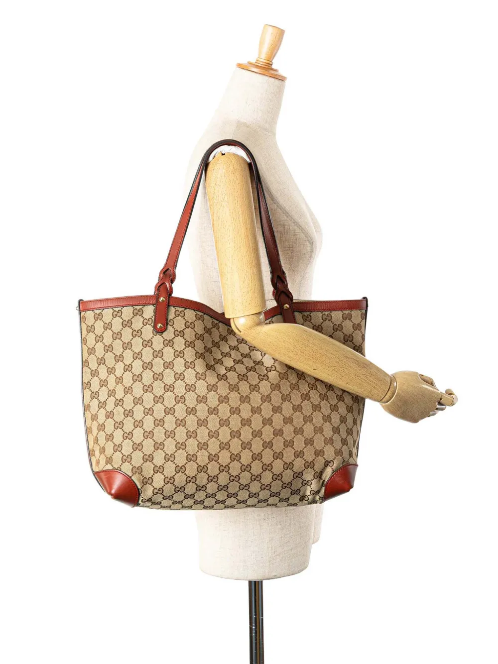 Gucci Pre-Owned 2000-2015 GG Canvas Craft tote bag | Pre-Owned | Image 2