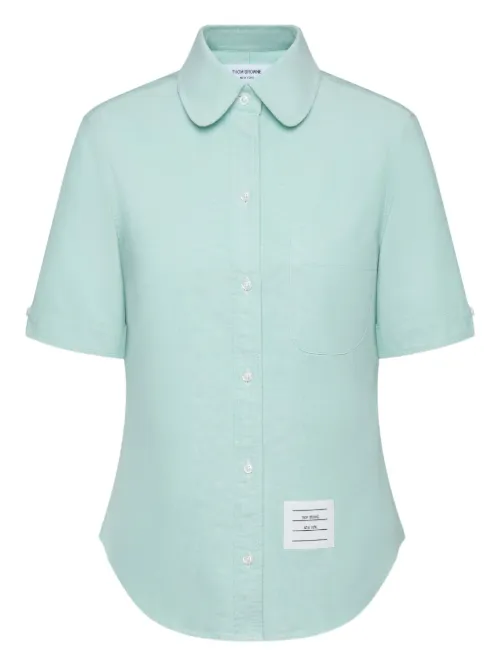 Chemise en tissu oxford à col rond - Thom Browne - Modalova