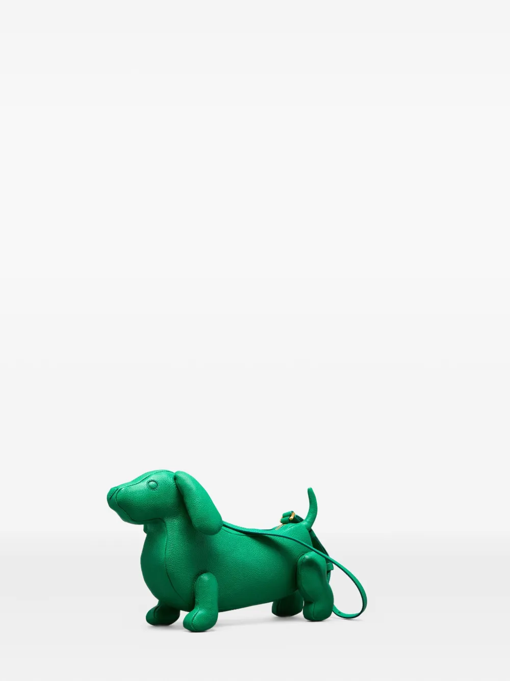 Thom Browne Hector Baguette dachshund shoulder bag Groen
