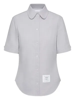 Thom Browne ストライプ ポロシャツ | グレー | FARFETCH JP