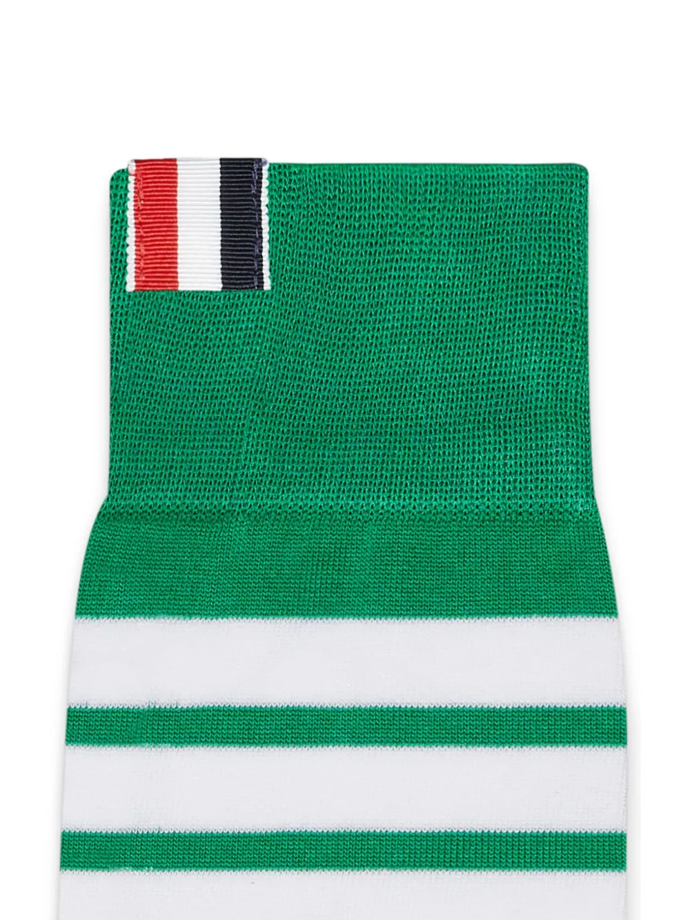 Thom Browne four-bar socks Groen