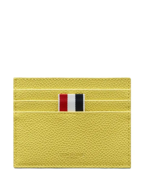 Thom Browne pebble-grain card holder