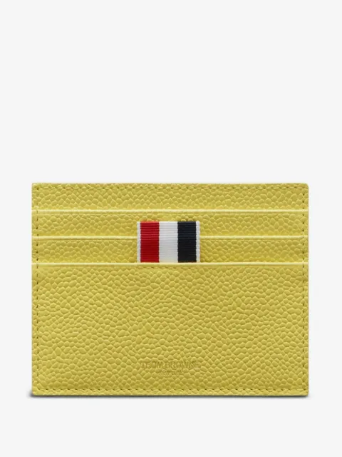 Thom Browne pebble grain note compartment card holder