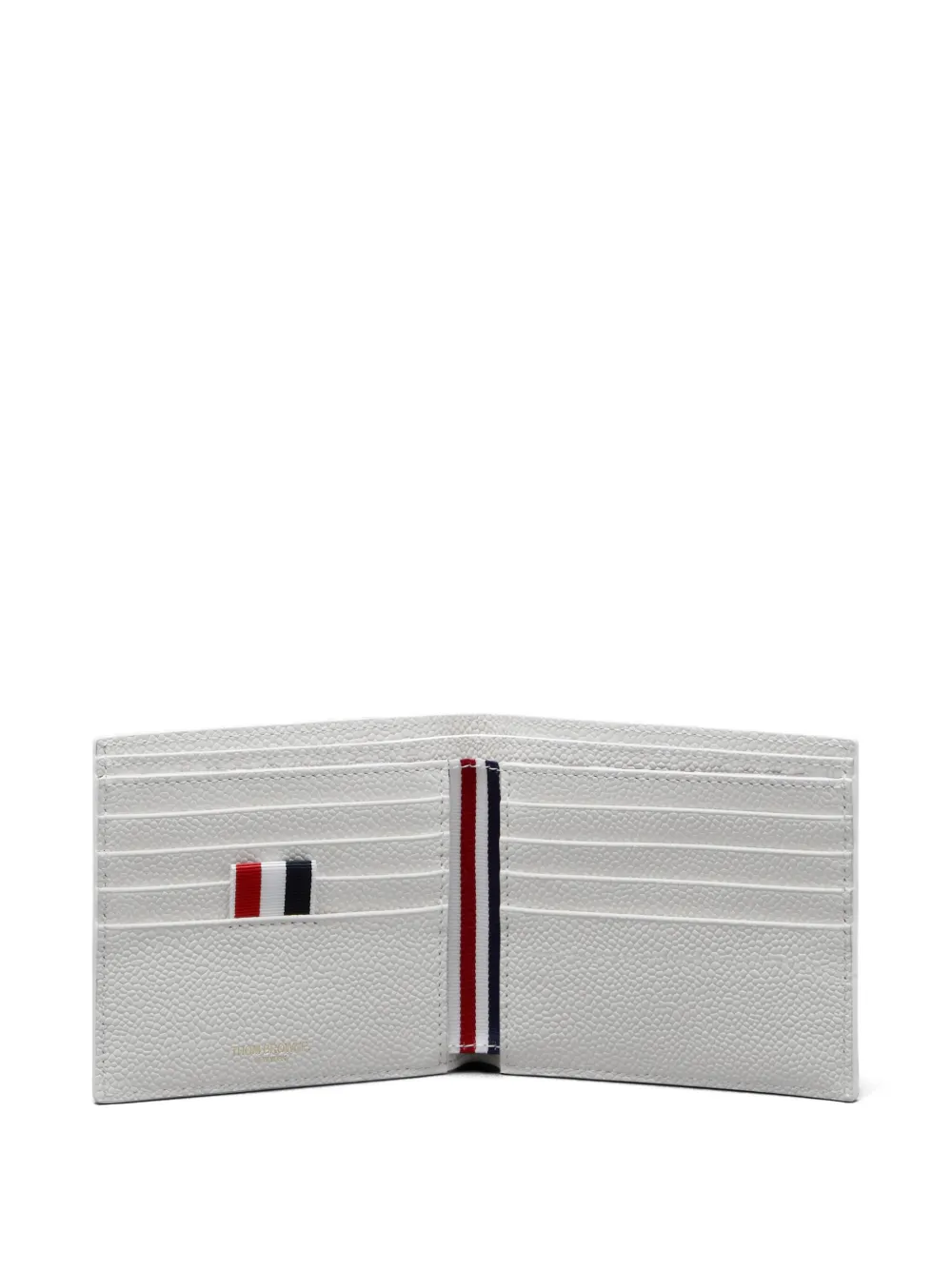 Thom Browne Portemonnee met bewerkte afwerking Wit