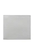 Thom Browne pebble-grain bifold wallet - White