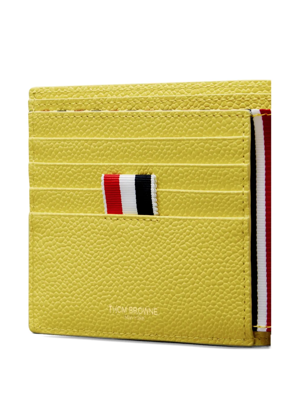 Thom Browne bi-fold wallet - Giallo