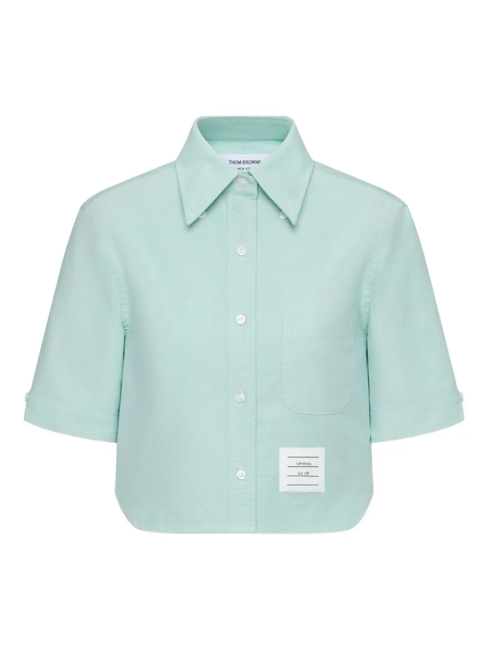 Thom Browne short-sleeve shirt Blauw
