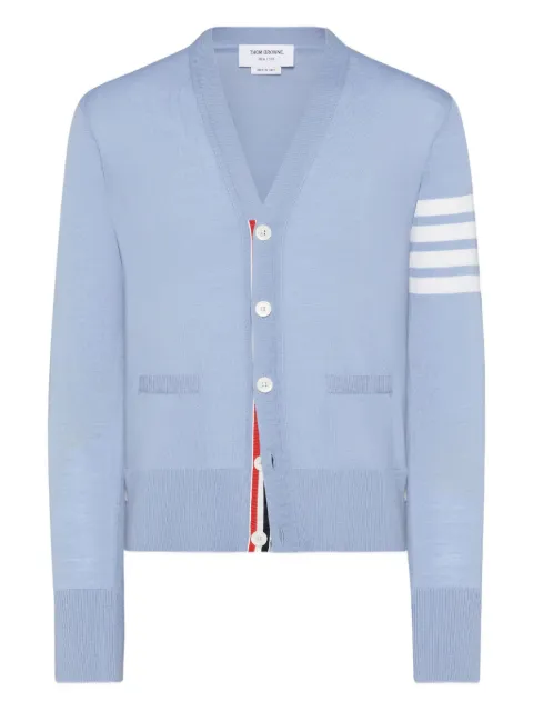 Thom Browne sleeve-detail ribbed cardigan