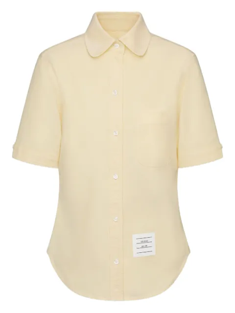 Thom Browne pach-pocket short-sleeve shirt