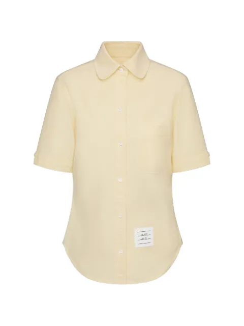 Thom Browne Oxford short-sleeve shirt