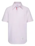 Thom Browne patch-pocket short-sleeve shirt - Pink