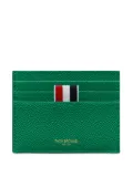Thom Browne pebble-leather cardholder - Green