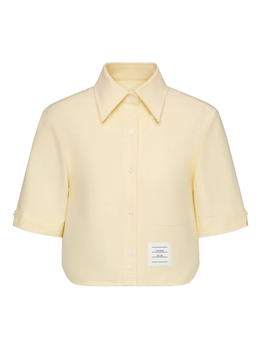 Thom Browne short-sleeve shirt Geel