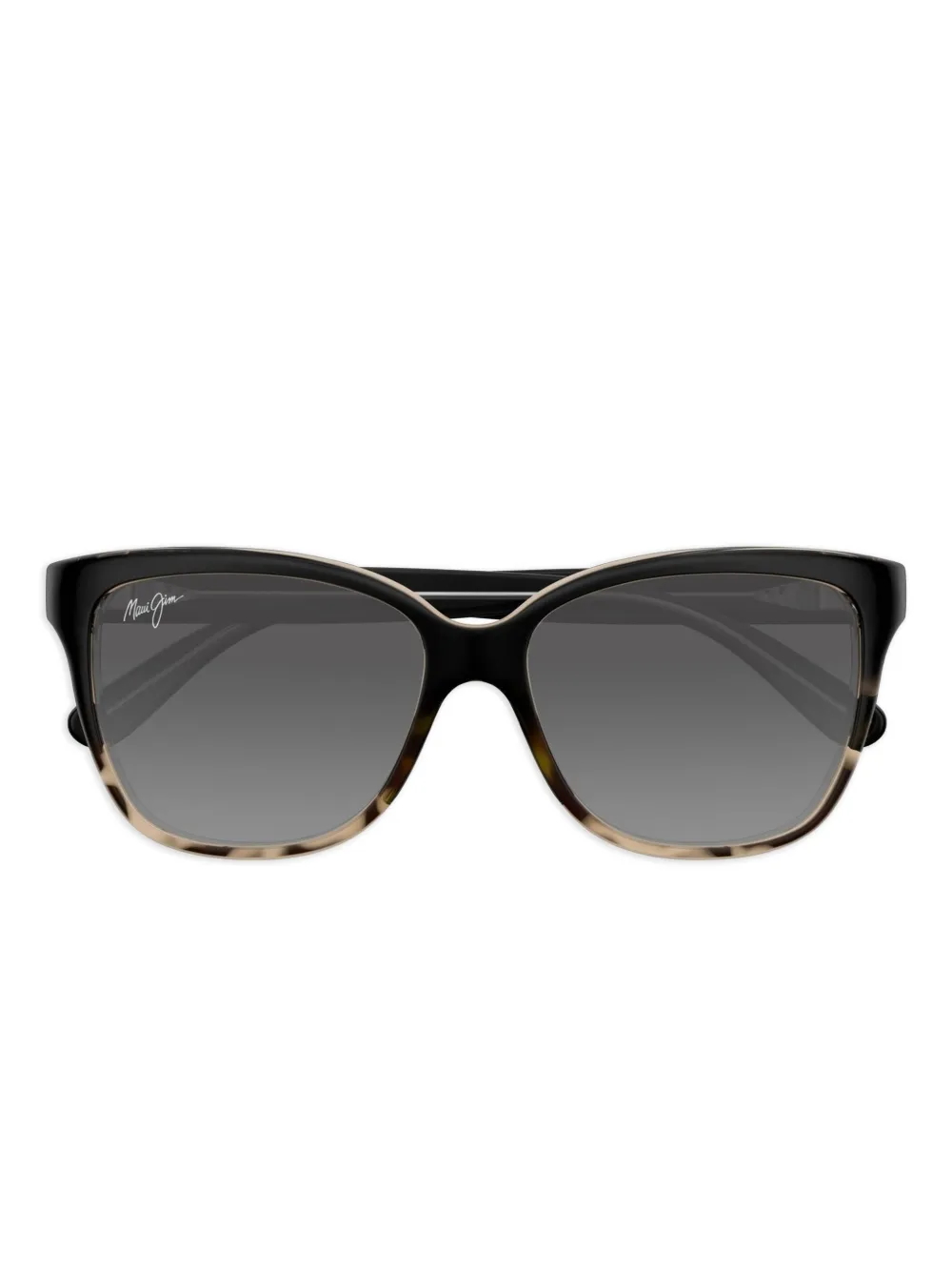 Maui Jim MJ0744S zonnebril met cat-eye montuur Zwart