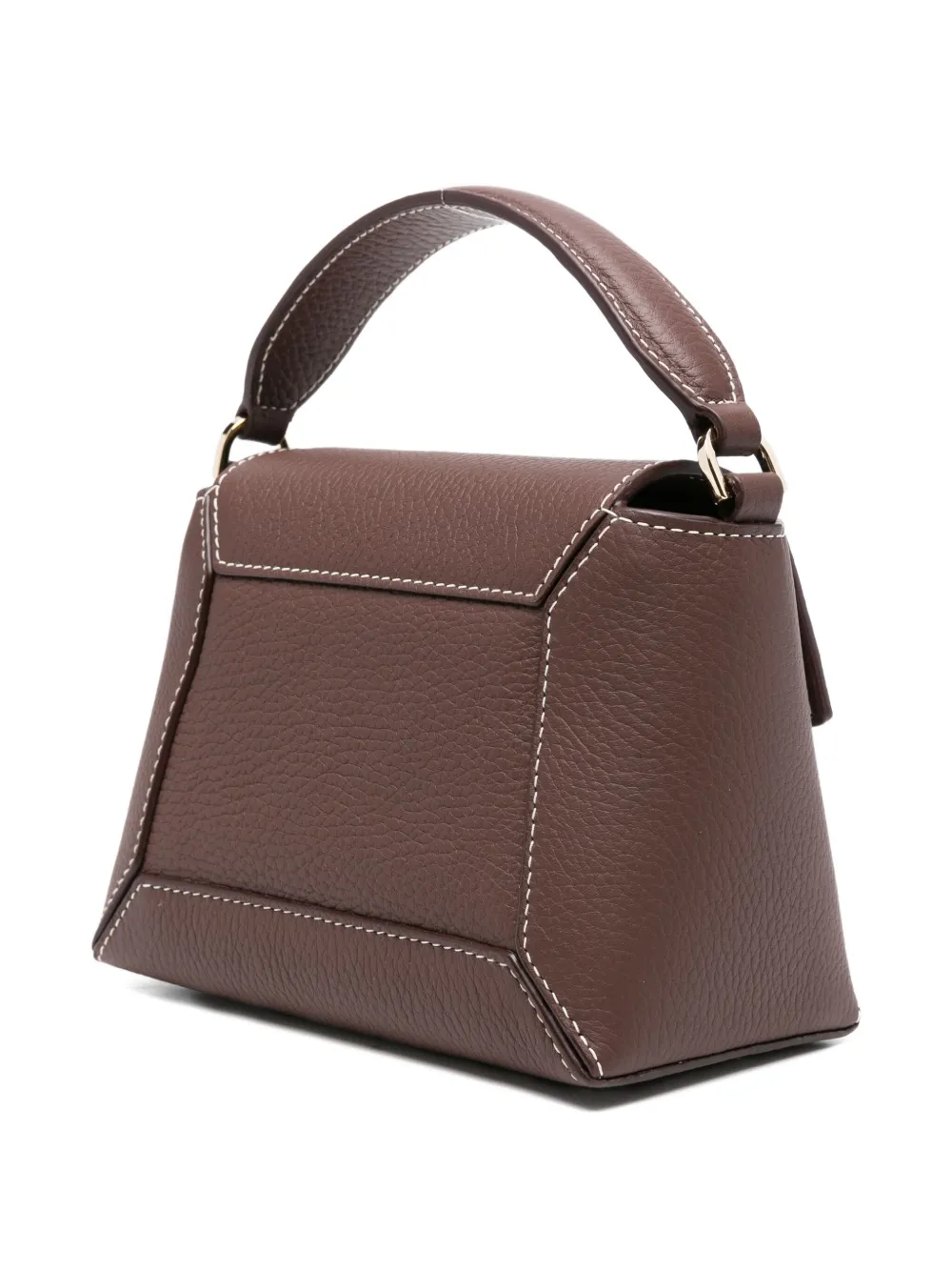 Strathberry Nano Mosaic Leather Bar-detail Tote Bag