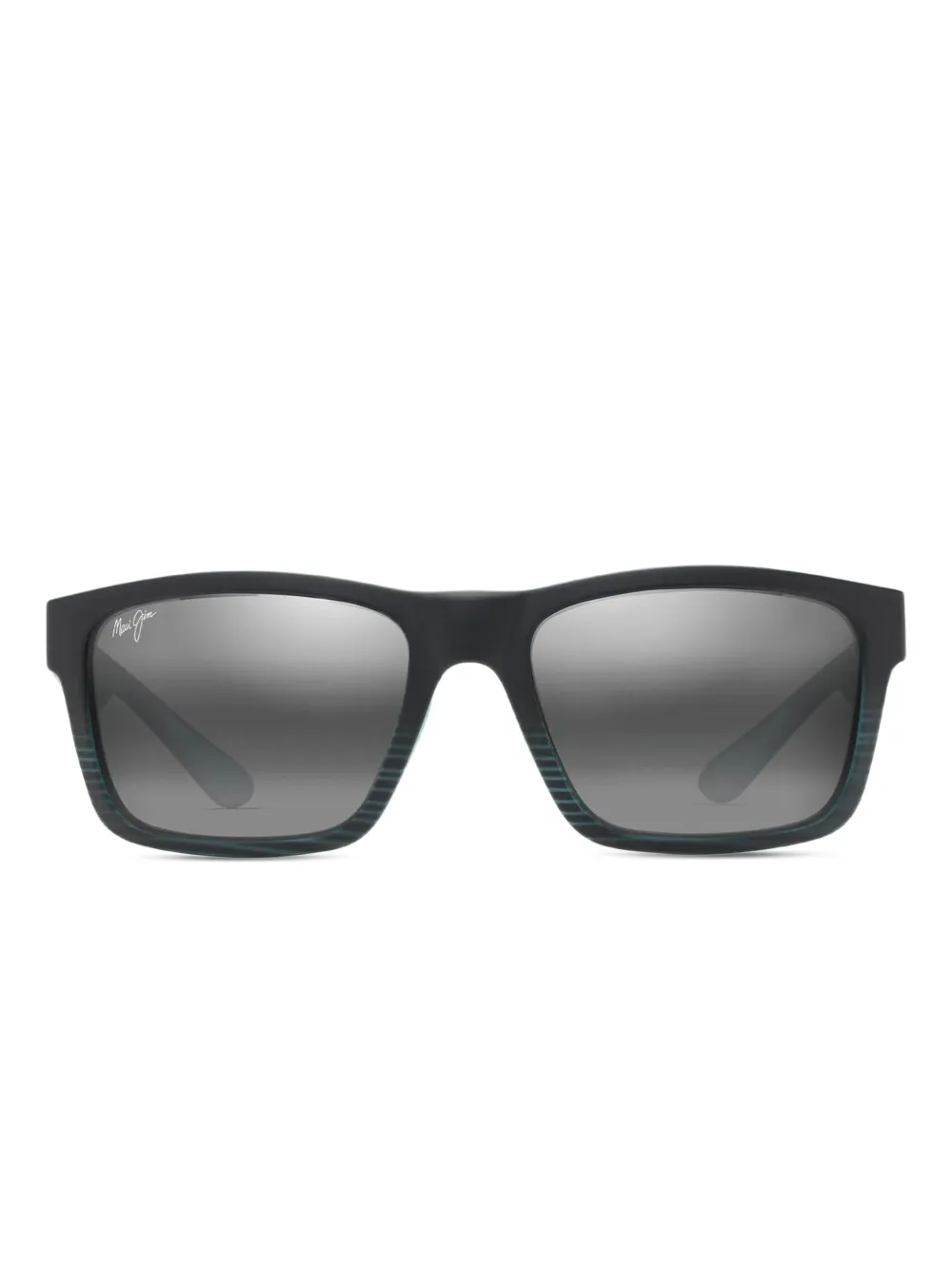 Maui Jim The Flats rectangle-frame sunglasses Zwart