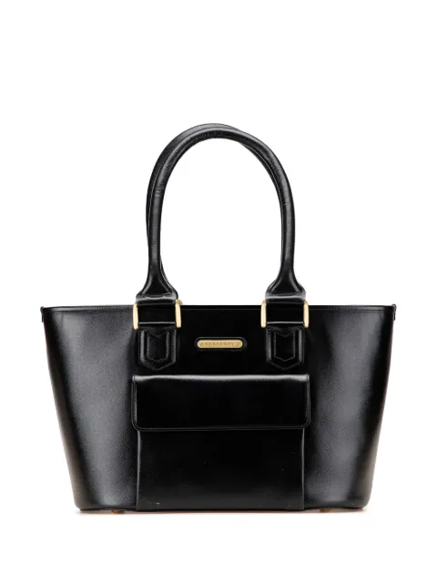 Burberry Pre-Owned 2000-2017 Leather tote bag
