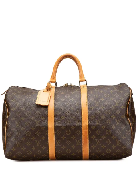 Louis Vuitton Pre-Owned 2001 Monogram Keepall 50 travel bag
