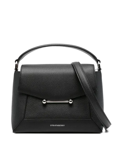 Strathberry tote con logo estampado