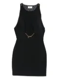 Elisabetta Franchi layered mini dress - Black