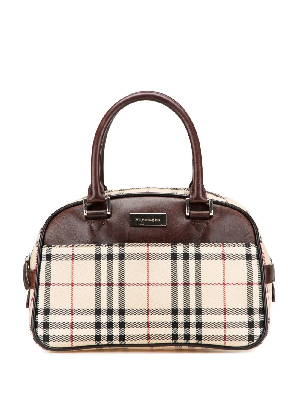 Burberry Pre-Owned 2000-2017 House Check Canvas handbag | Brown | Image 1