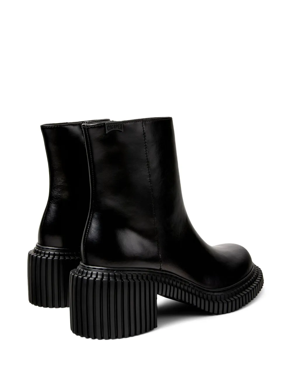 Camper Pix London Stiefel Mit Geriffelter Sohle 70mm In Black