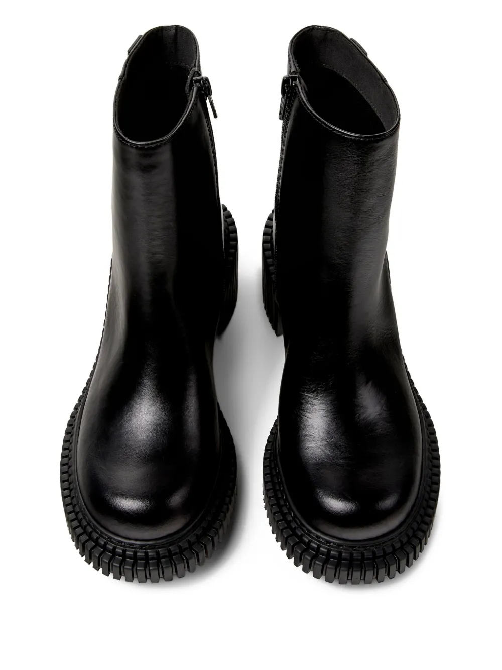 Camper Pix London Stiefel Mit Geriffelter Sohle 70mm In Black