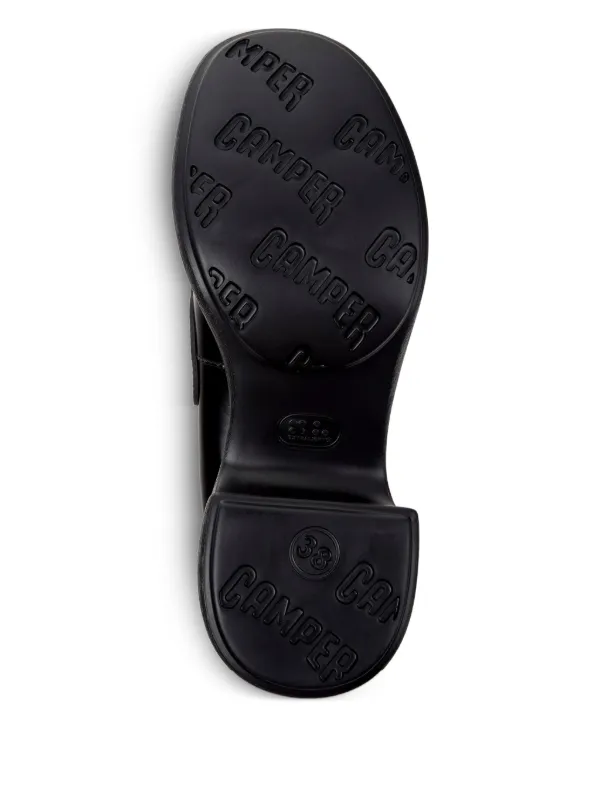 Camper 67mm Thelma Platform Loafers | Black | FARFETCH