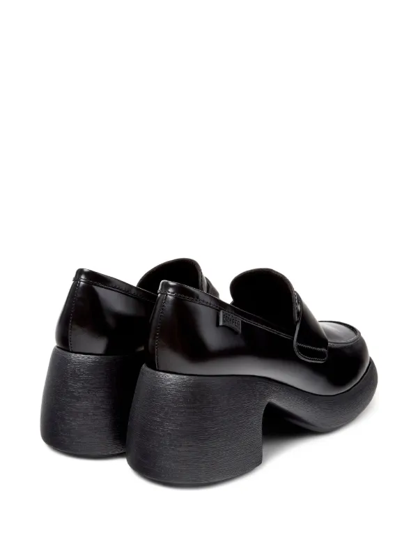 Camper 67mm Thelma Platform Loafers | Black | FARFETCH