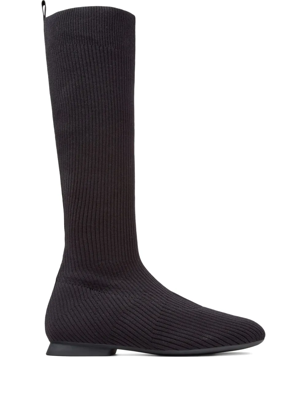 Camper ribbed-knit boots Black