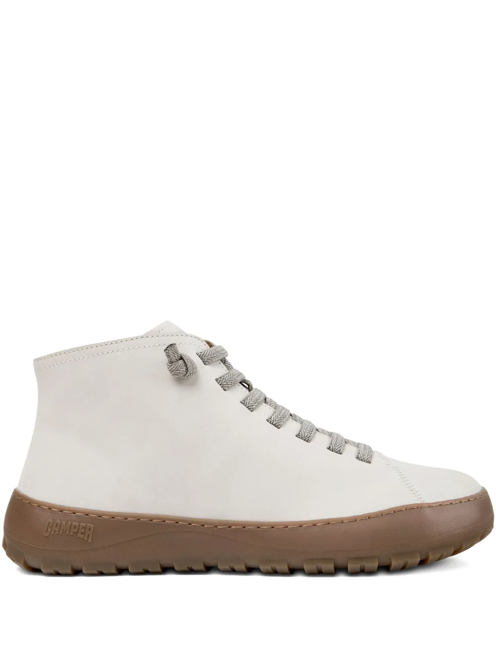 Camper lace-up leather boot sneakers Neutrals