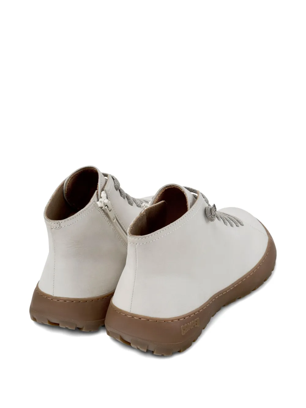 Camper lace-up leather boot sneakers Neutrals
