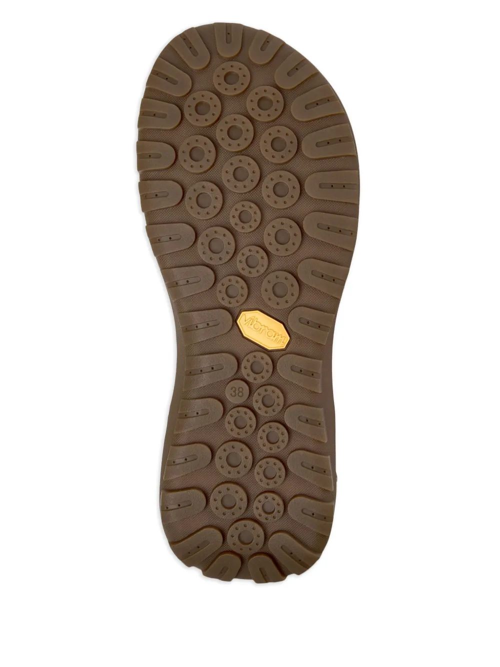 Camper Leren sneakers met veters Beige