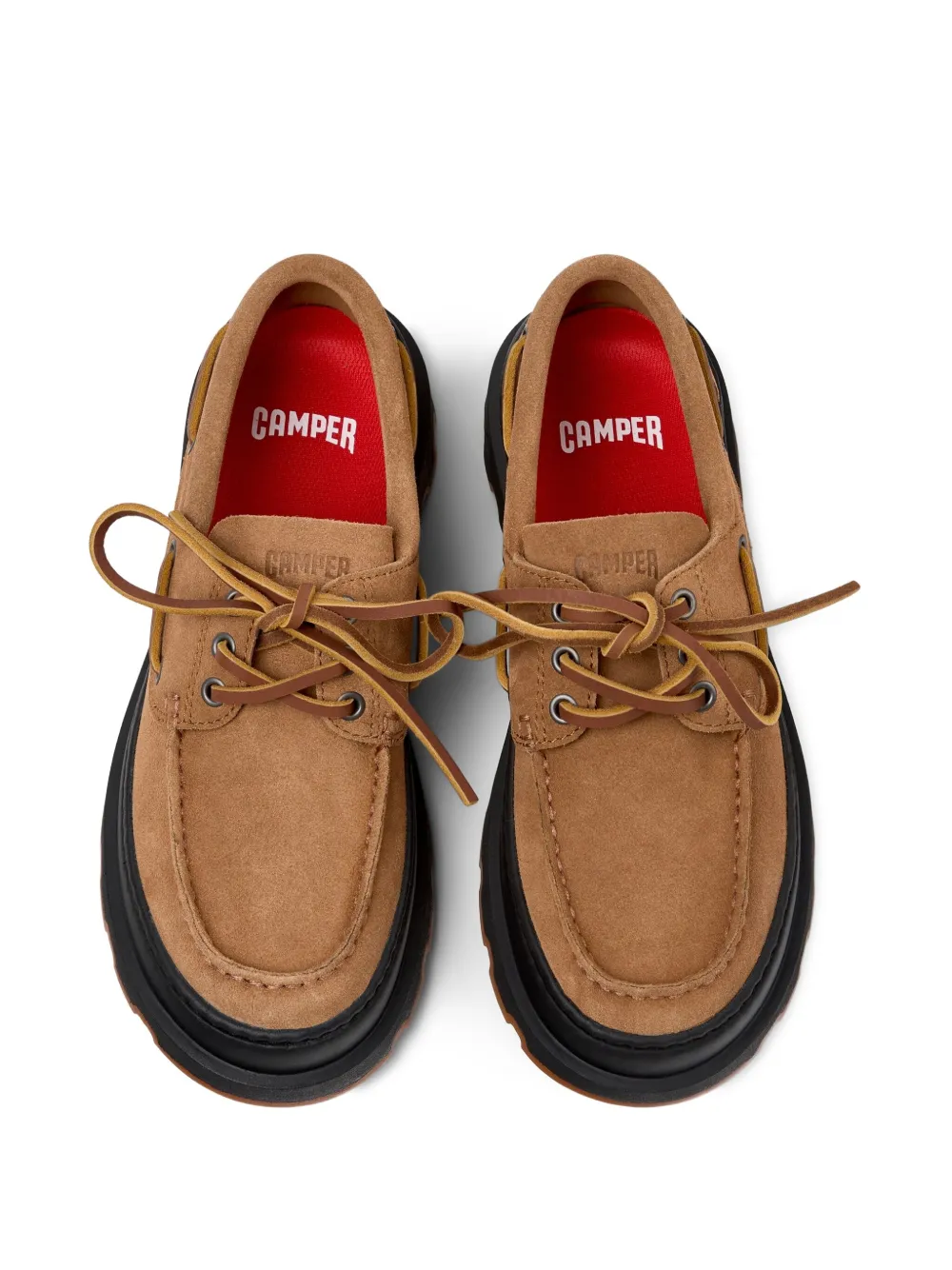 Camper Brutus+ boat shoes Brown