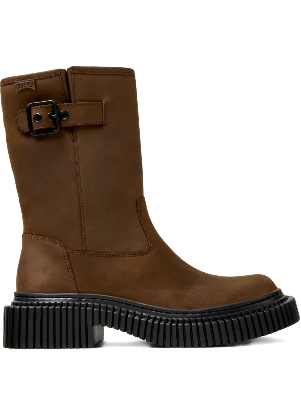 Camper 33mm Pix Berlin buckle-embellished boots Brown
