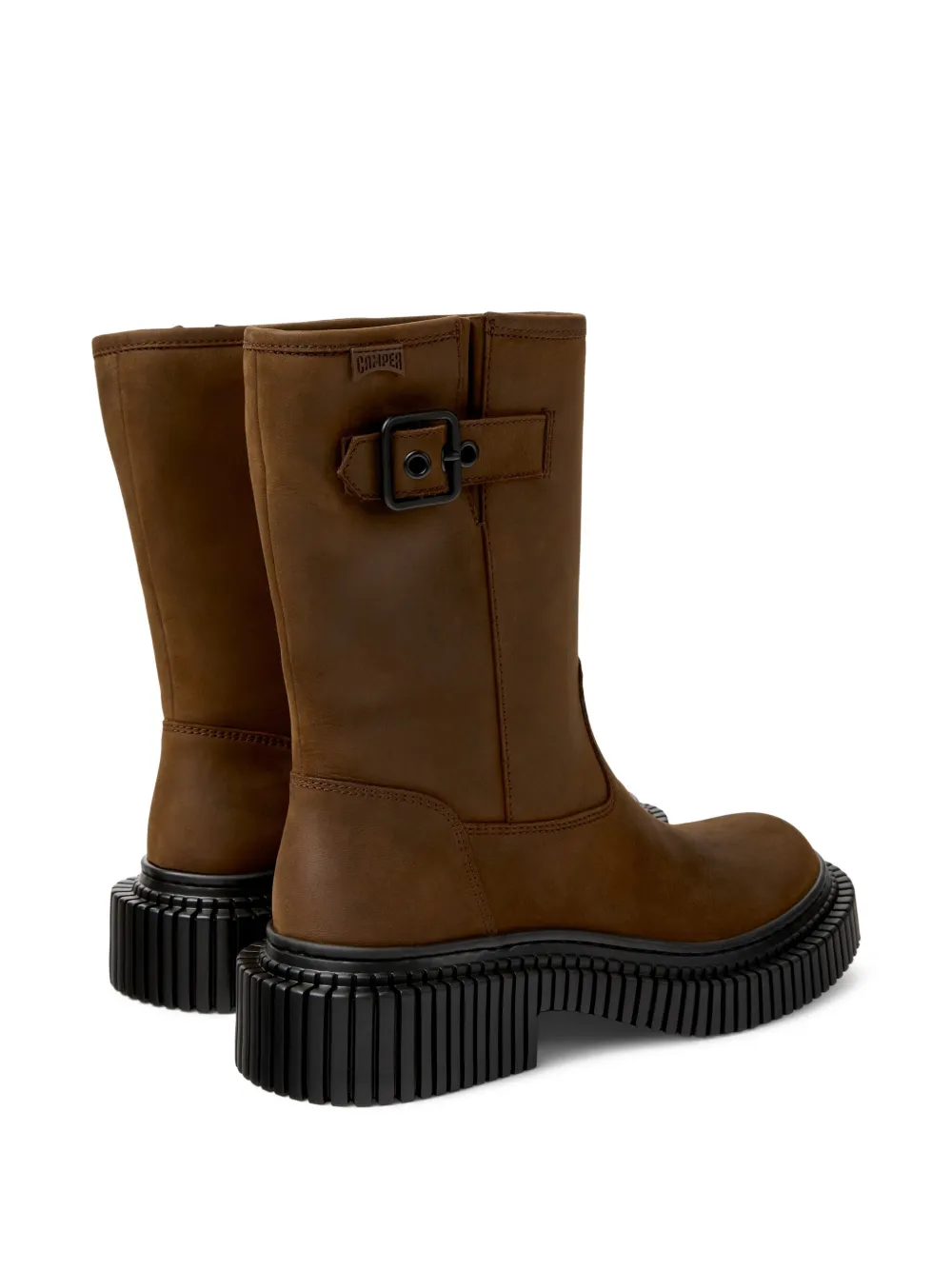 Camper 33mm Pix Berlin buckle-embellished boots Brown