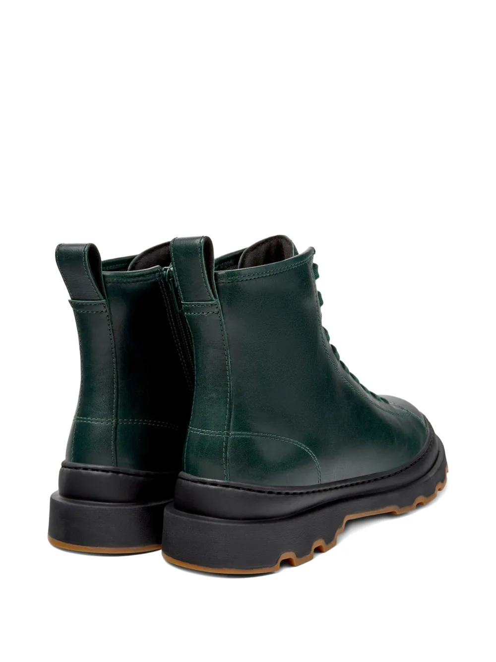 Camper Brutus+ chunky sole boots Green