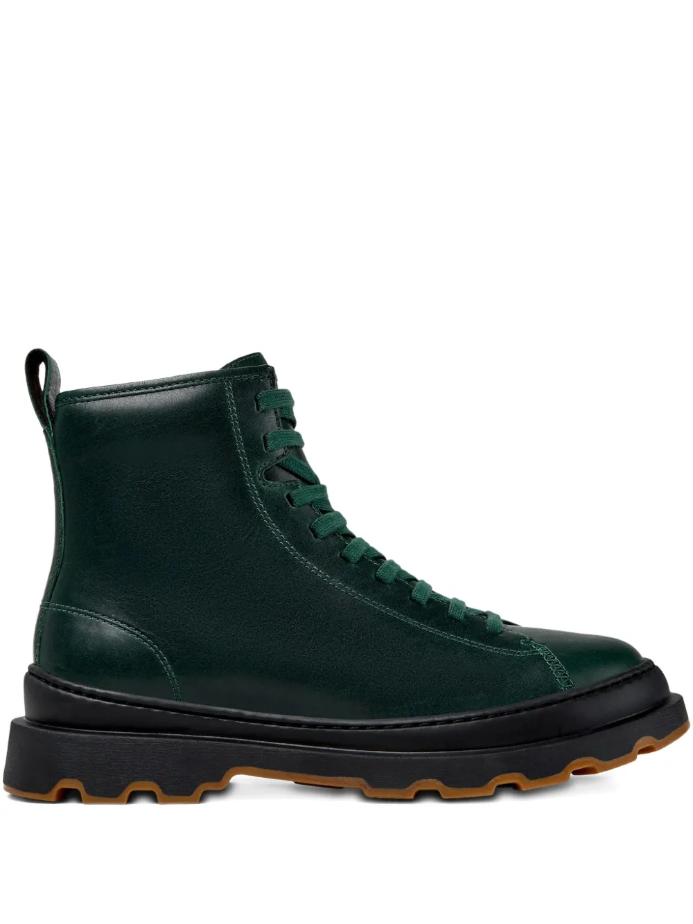 Camper Brutus+ chunky sole boots Green