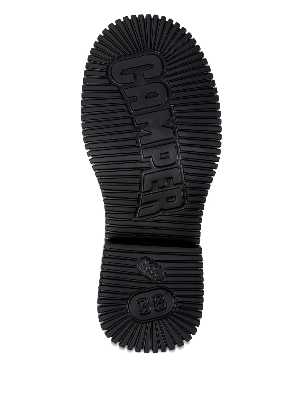 Camper Pix Berlin lace-up platform derby shoes Black