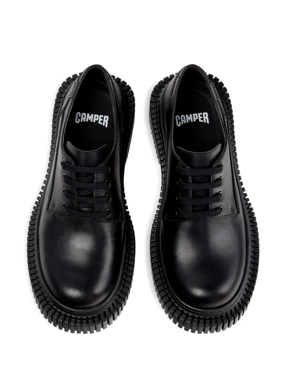 Camper Pix Berlin lace-up platform derby shoes Black