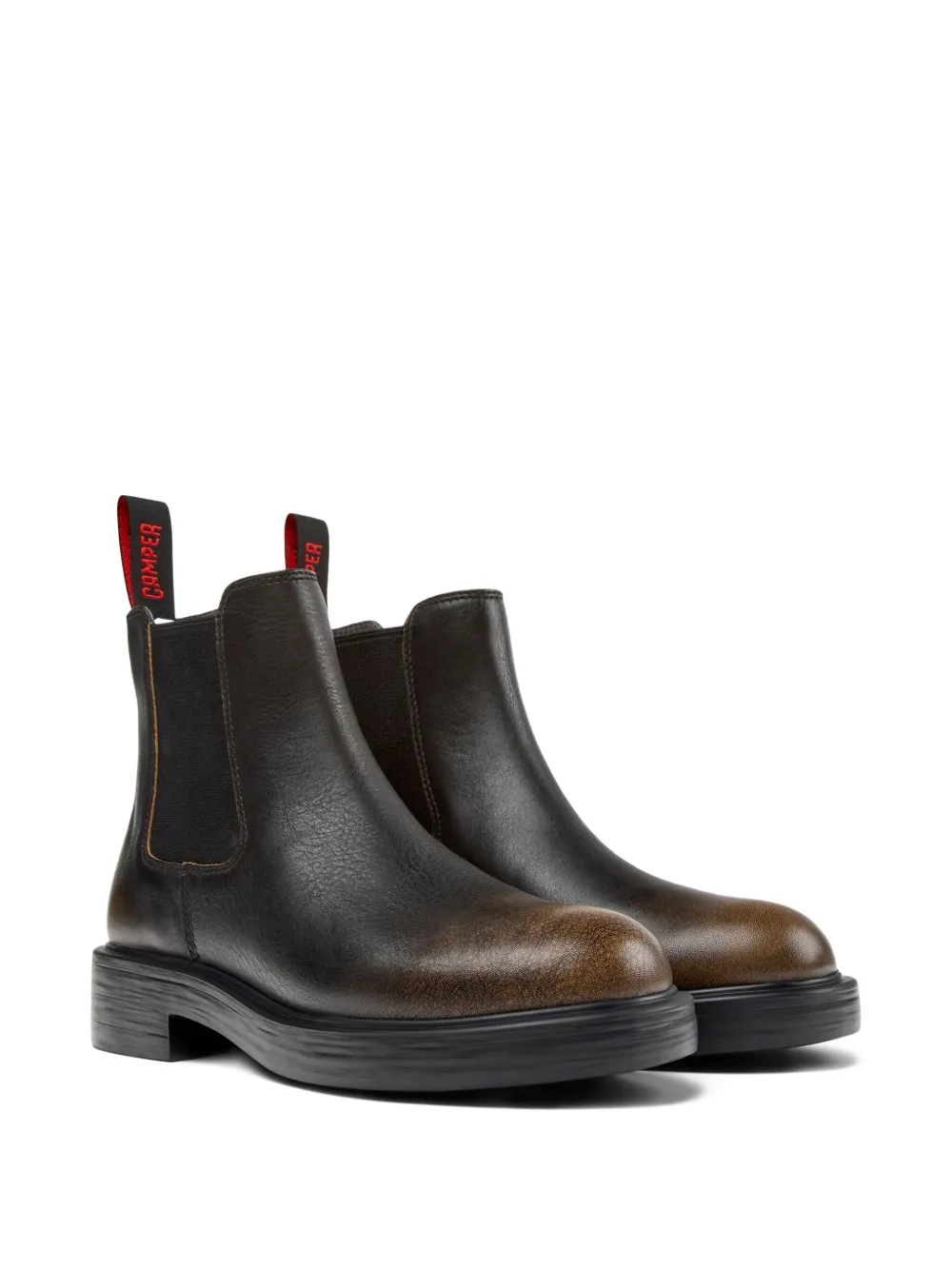 Camper 42mm Dean leather boots Brown