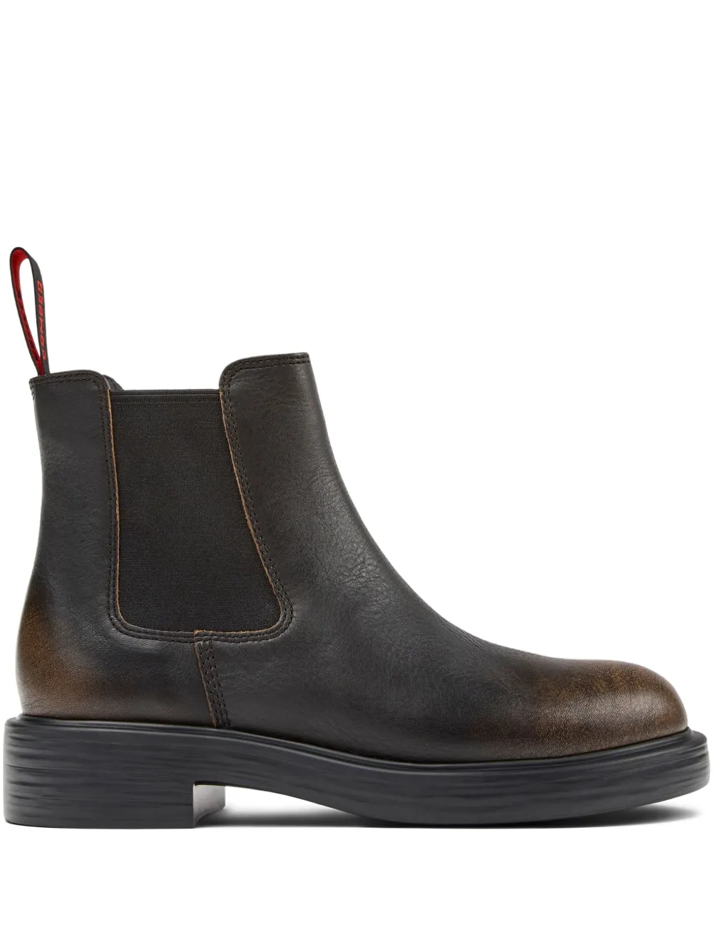 Camper 42mm Dean leather boots Brown