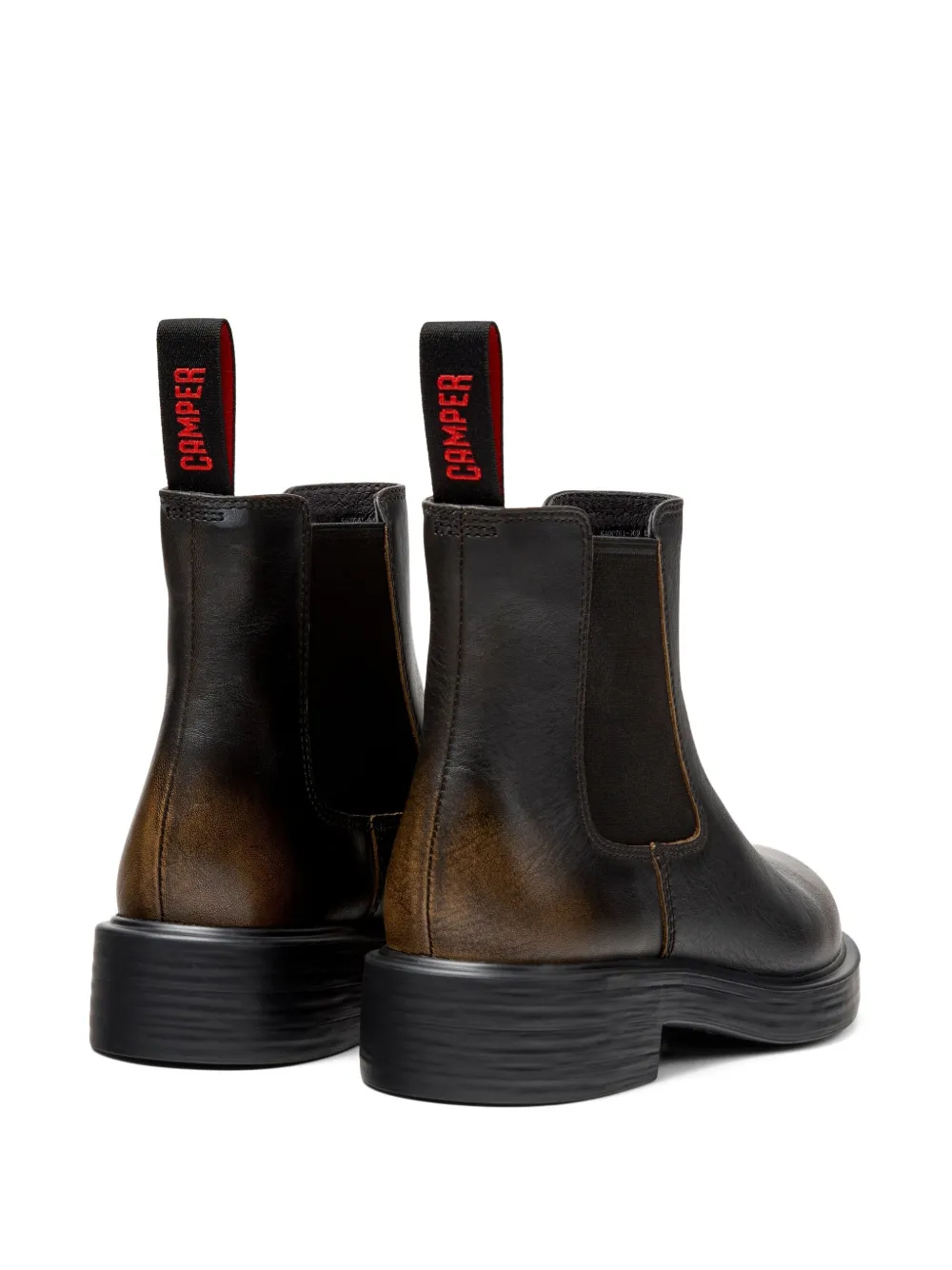 Camper 42mm Dean leather boots Brown